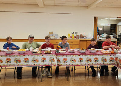 Friendsgiving Group of Youth