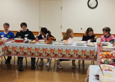 Friendsgiving Group of Youth