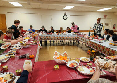 Friendsgiving Group of Youth