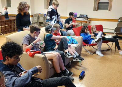 Watching the Superbowl Game