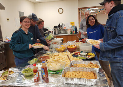 Youth at the Taco Feast