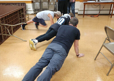 Superbowl Warmup Pushups