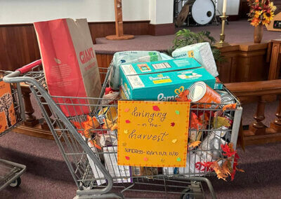 Bringing in the Harvest Cart