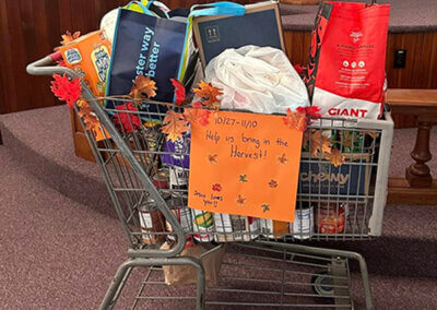 Bringing in the Harvest Cart