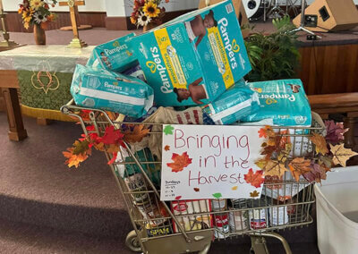 Bringing in the Harvest Cart