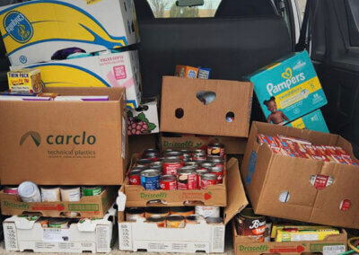 Bringing in the Harvest Van Loaded